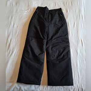 Amazon Essentials boys size Large black snowpants, New